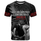 New Zealand Mother's Day T Shirt Maori Hongi Aroha Ahau Ki A Koe Mama
