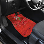 Custom Swans Football Car Mats ANZAC Lest We Forget