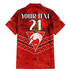 Custom Swans Football Family Matching Mermaid Dress and Hawaiian Shirt ANZAC Lest We Forget