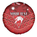 Custom Swans Football Spare Tire Cover ANZAC Lest We Forget