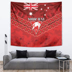 Custom Swans Football Tapestry ANZAC Lest We Forget