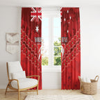 Custom Swans Football Window Curtain ANZAC Lest We Forget