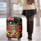 Custom Richmond Tigers Football Luggage Cover ANZAC Lest We Forget