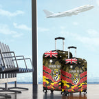 Custom Richmond Tigers Football Luggage Cover ANZAC Lest We Forget