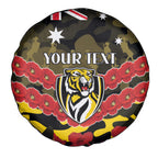 Custom Richmond Tigers Football Spare Tire Cover ANZAC Lest We Forget