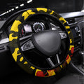 Custom Richmond Tigers Football Steering Wheel Cover ANZAC Lest We Forget