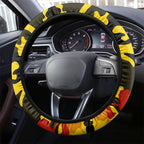 Custom Richmond Tigers Football Steering Wheel Cover ANZAC Lest We Forget