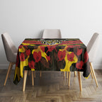Custom Richmond Tigers Football Tablecloth ANZAC Lest We Forget