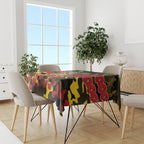 Custom Richmond Tigers Football Tablecloth ANZAC Lest We Forget