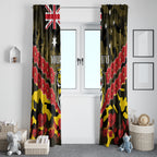 Custom Richmond Tigers Football Window Curtain ANZAC Lest We Forget