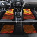 Custom Hawks Football Car Mats ANZAC Lest We Forget