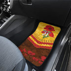 Custom Hawks Football Car Mats ANZAC Lest We Forget