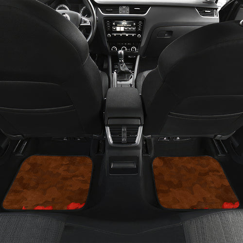 Custom Hawks Football Car Mats ANZAC Lest We Forget