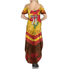 Custom Hawks Football Family Matching Summer Maxi Dress and Hawaiian Shirt ANZAC Lest We Forget