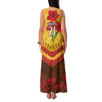 Custom Hawks Football Family Matching Tank Maxi Dress and Hawaiian Shirt ANZAC Lest We Forget