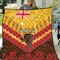 Custom Hawks Football Quilt ANZAC Lest We Forget