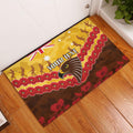 Custom Hawks Football Rubber Doormat ANZAC Lest We Forget
