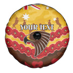 Custom Hawks Football Spare Tire Cover ANZAC Lest We Forget