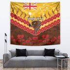 Custom Hawks Football Tapestry ANZAC Lest We Forget