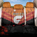 Custom Giants Football Back Car Seat Cover ANZAC Lest We Forget