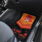 Custom Giants Football Car Mats ANZAC Lest We Forget