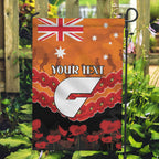 Custom Giants Football Garden Flag ANZAC Lest We Forget