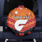 Custom Giants Football Spare Tire Cover ANZAC Lest We Forget