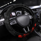 Custom Giants Football Steering Wheel Cover ANZAC Lest We Forget