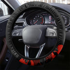 Custom Giants Football Steering Wheel Cover ANZAC Lest We Forget