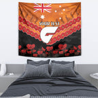 Custom Giants Football Tapestry ANZAC Lest We Forget