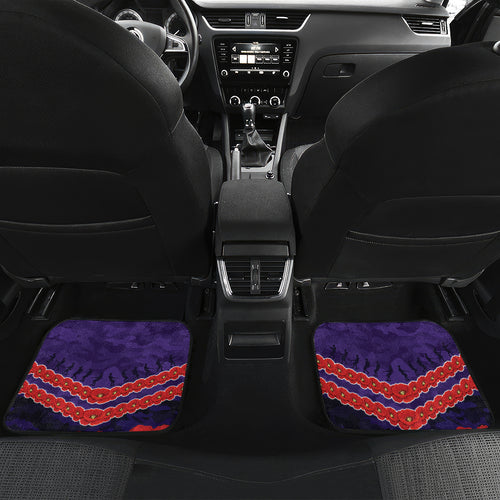 Custom Dockers Football Car Mats ANZAC Lest We Forget