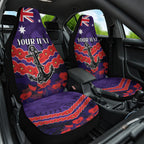 Custom Dockers Football Car Seat Cover ANZAC Lest We Forget
