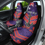 Custom Dockers Football Car Seat Cover ANZAC Lest We Forget