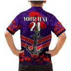 Custom Dockers Football Family Matching Mermaid Dress and Hawaiian Shirt ANZAC Lest We Forget