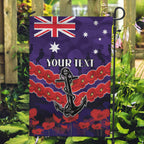 Custom Dockers Football Garden Flag ANZAC Lest We Forget