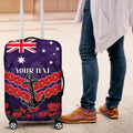 Custom Dockers Football Luggage Cover ANZAC Lest We Forget