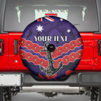 Custom Dockers Football Spare Tire Cover ANZAC Lest We Forget
