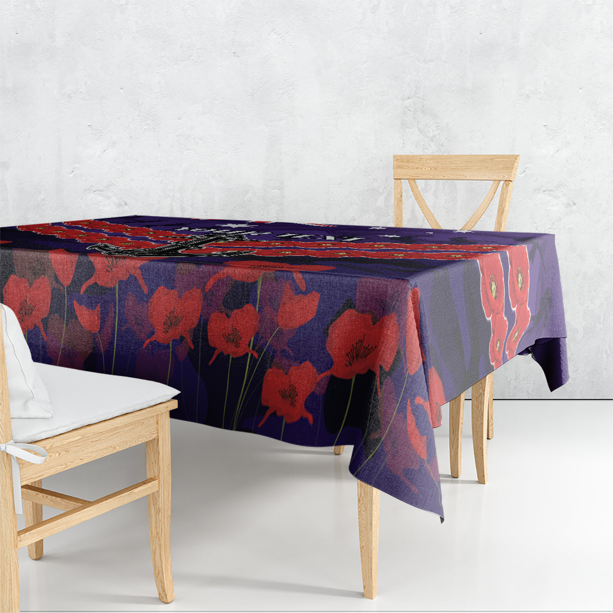 Custom Dockers Football Tablecloth ANZAC Lest We Forget