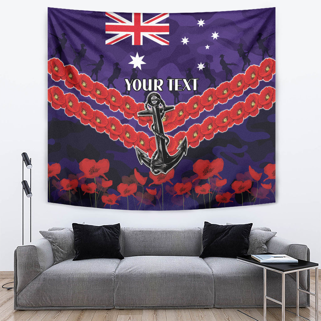 Custom Dockers Football Tapestry ANZAC Lest We Forget