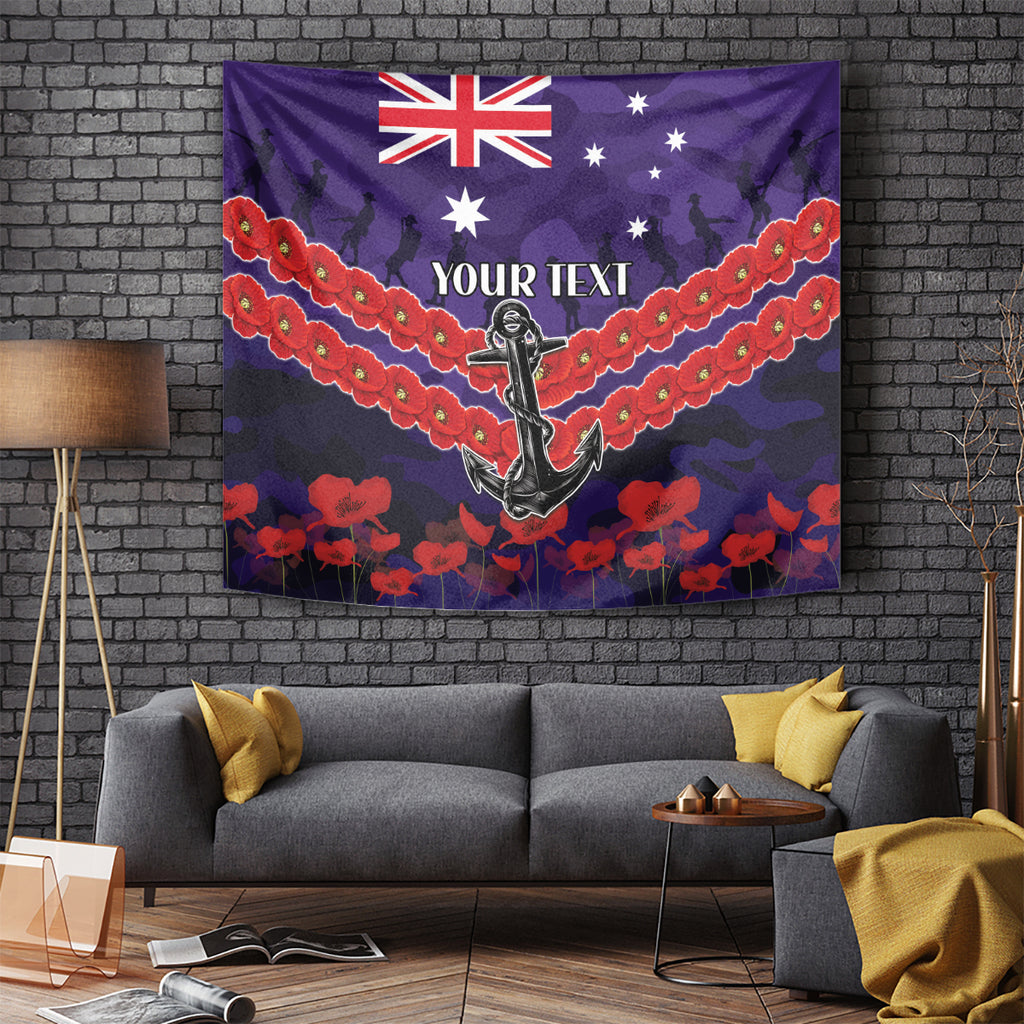 Custom Dockers Football Tapestry ANZAC Lest We Forget