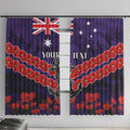Custom Dockers Football Window Curtain ANZAC Lest We Forget