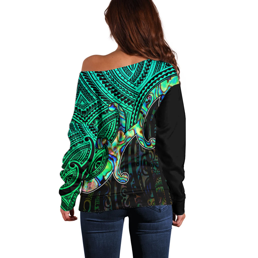aotearoa-papua-shell-off-shoulder-sweater-maori-tribal-pattern