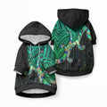 Aotearoa Papua Shell Pet Hoodie Maori Tribal Pattern