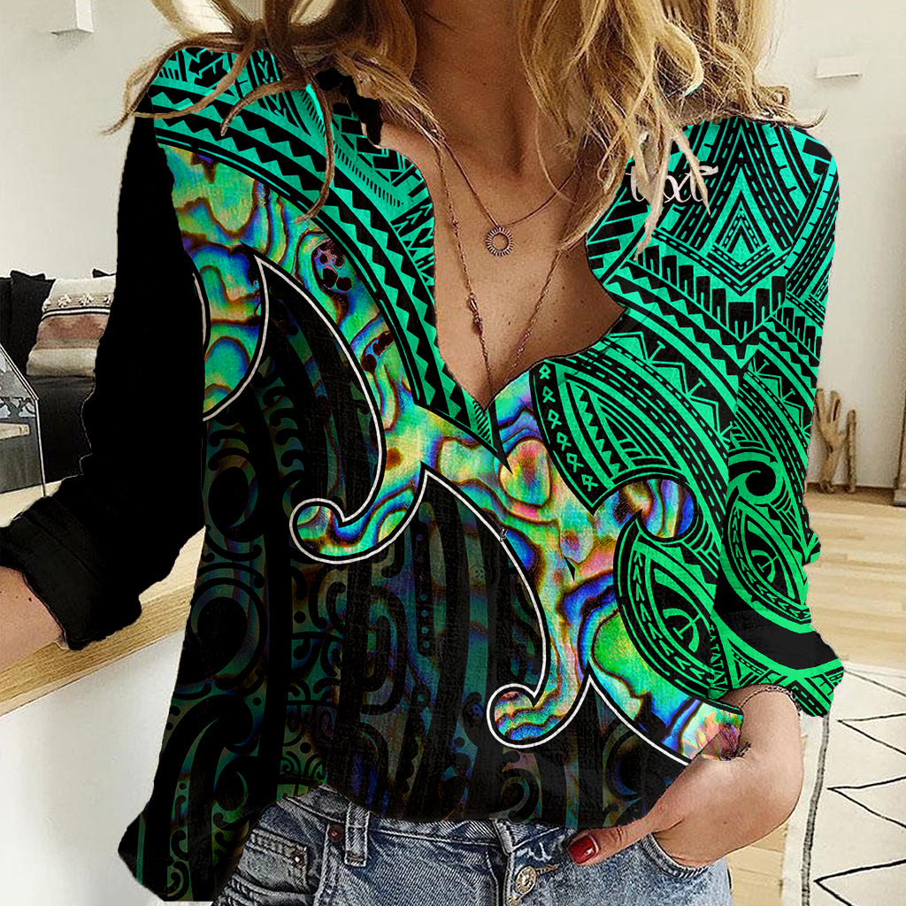 custom-aotearoa-papua-shell-women-casual-shirt-maori-tribal-pattern