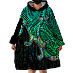 aotearoa-maori-koru-wearable-blanket-hoodie-polynesian-pacific-tribal-blue