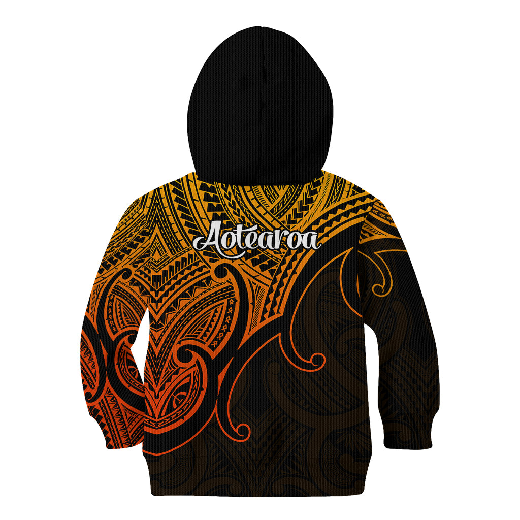 aotearoa-maori-koru-kid-hoodie-polynesian-pacific-tribal-gold