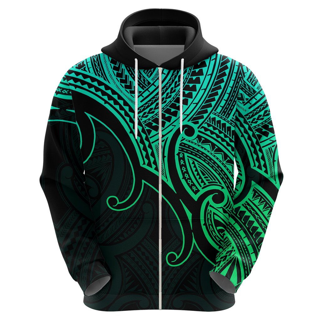 aotearoa-maori-koru-hoodie-polynesian-pacific-tribal-green