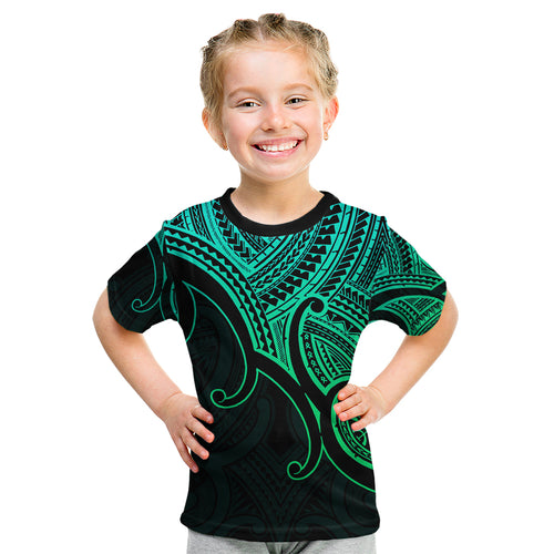 aotearoa-maori-koru-kid-t-shirt-polynesian-pacific-tribal-green