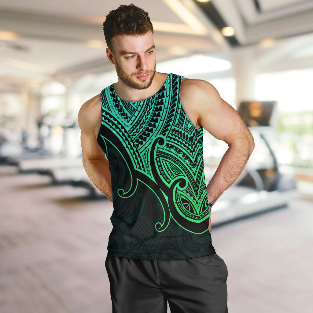 aotearoa-maori-koru-men-tank-top-polynesian-pacific-tribal-green