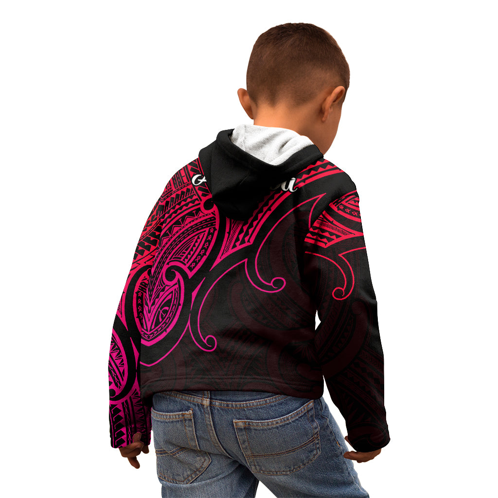 aotearoa-maori-koru-kid-hoodie-polynesian-pacific-tribal-pink